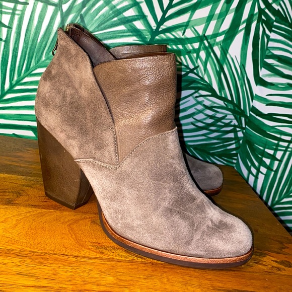 Kork-Ease Shoes - Kork-Ease Brown Suede Leather Ankle Boots Women’s 10 M